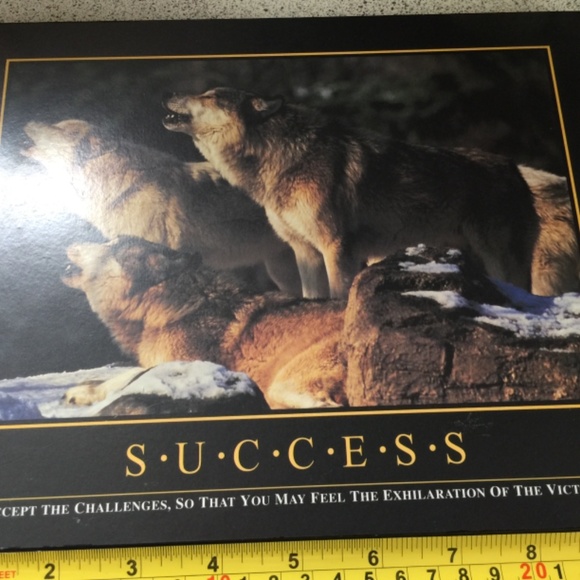 2 1990s Motivational plaques; Empowerment and Success - Picture 7 of 7